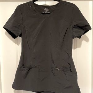 Cherokee Infinity Black Scrub top size Small